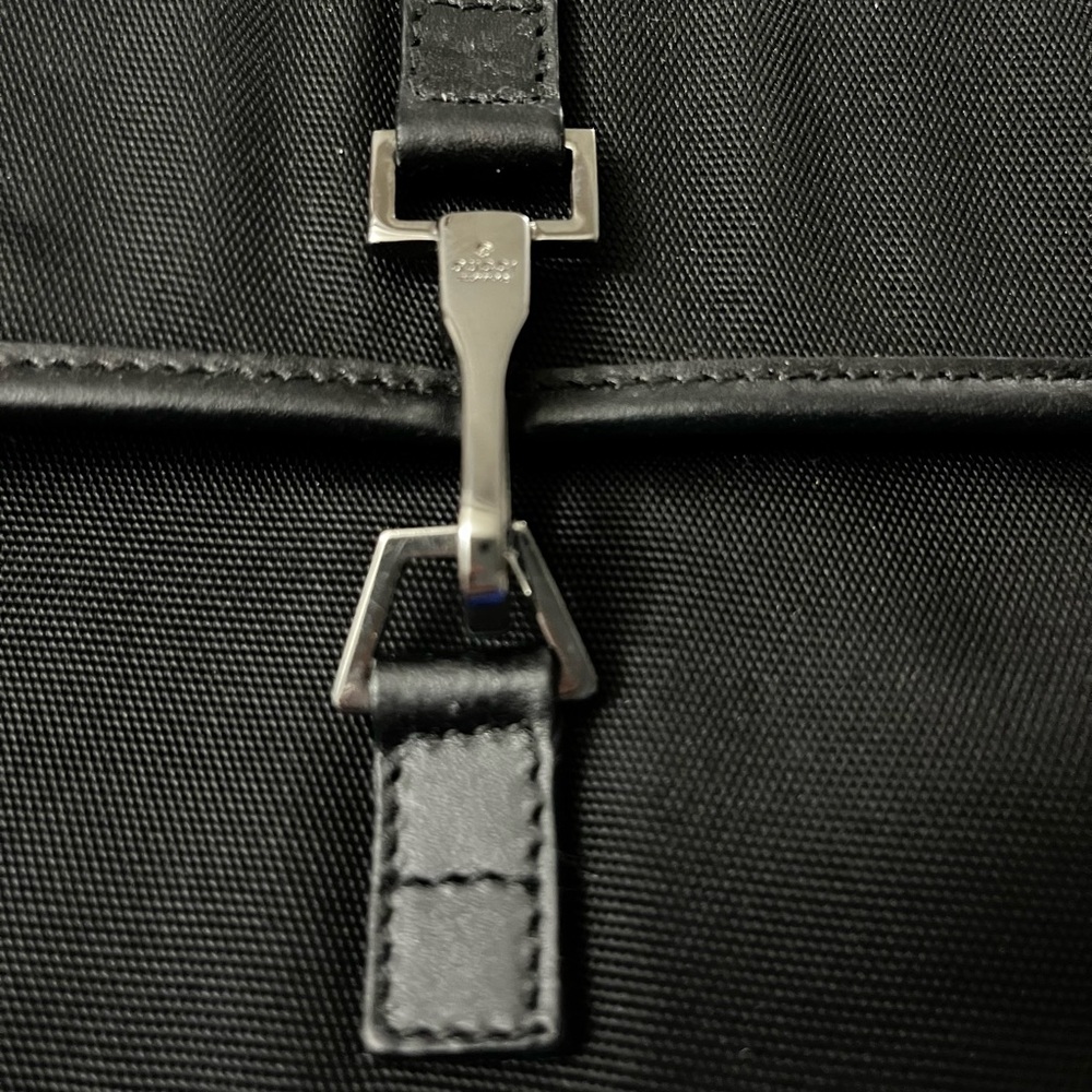 G005 - Gucci Black GG Canvas Jackie Belt Bag - Picture 3 of 6